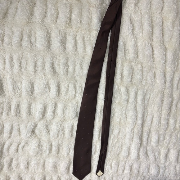 CHRISTIAN DIOR Men’s Vintage Silk Blend Tie Subtle Pattern - Picture 8 of 9